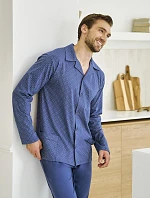 Piżama Taro Darek 3485 dł/r 5XL-6XL Z25/26 męska rozpinana