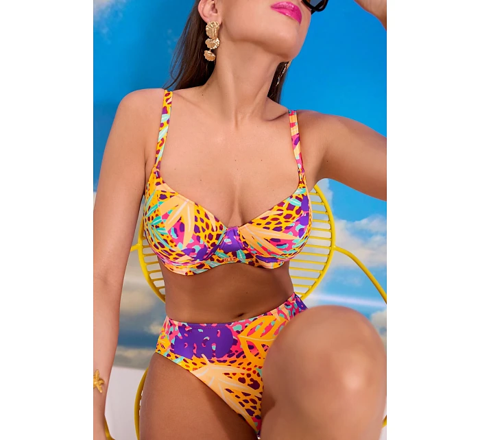 Spodní díl plavek Ava SF 241/5 Brazilian Jungle Pop S-3XL Spodní díl plavek Ava SF 241/5 Brazilian Jungle Pop S-3XL