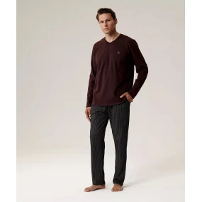 Pyžamo model 21337521 long/r S2XL pánské - Atlantic Pyžamo model 21337521 long/r S2XL pánské - Atlantic