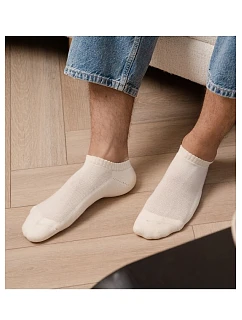 Nohy Steven art.198 100% bavlna Semi-frotte 35-46