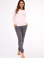 Pyžamo Cornette 163/461 Snow long/r S-2XL dámské