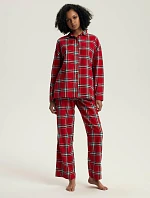 Henderson Dámské pyžamo 43716 Dalisa délka/r S-3XL rozepínací