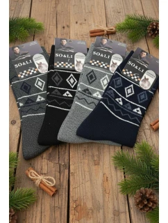 WiK SO&LI ponožky art.001/1 Angora pánské 39-46