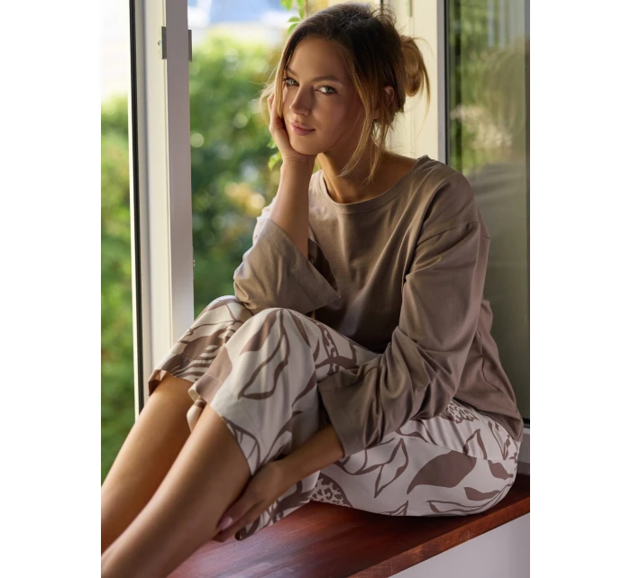 Mefemi Luna pyžamo PS75 dlouhé/r S-2XL Mefemi Luna pyžamo PS75 dlouhé/r S-2XL