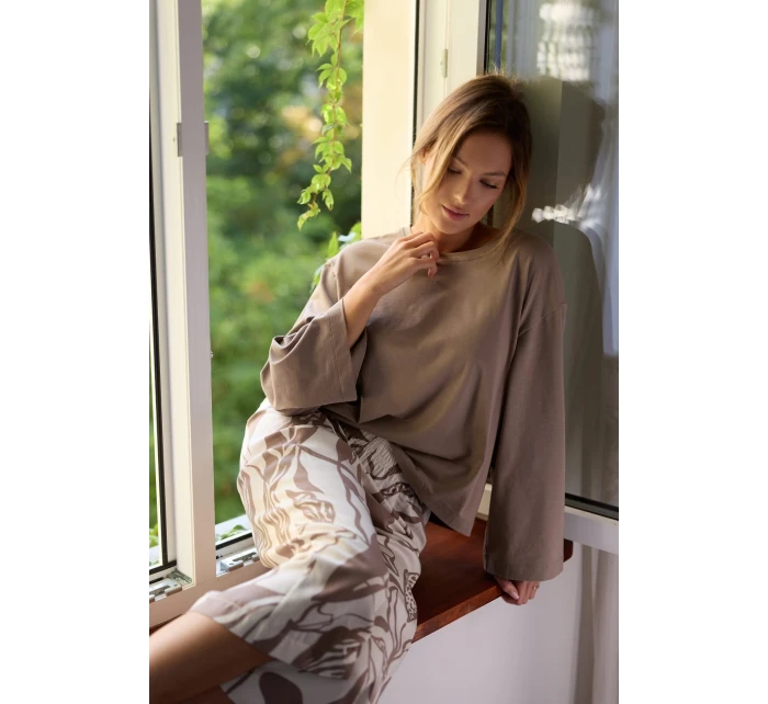 Mefemi Luna pyžamo PS75 dlouhé/r S-2XL Mefemi Luna pyžamo PS75 dlouhé/r S-2XL