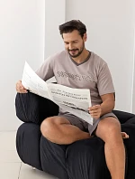 Pyžamo Regina 503 v plné délce 2XL-3XL W26 pánské