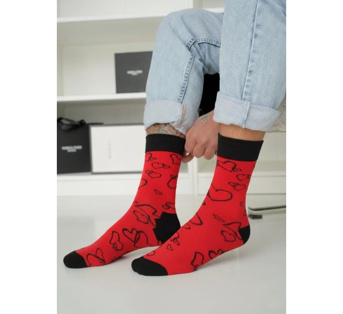 Milena Avangard Ponožky 0125-139 Heart Contours 39-46 Milena Avangard Ponožky 0125-139 Heart Contours 39-46