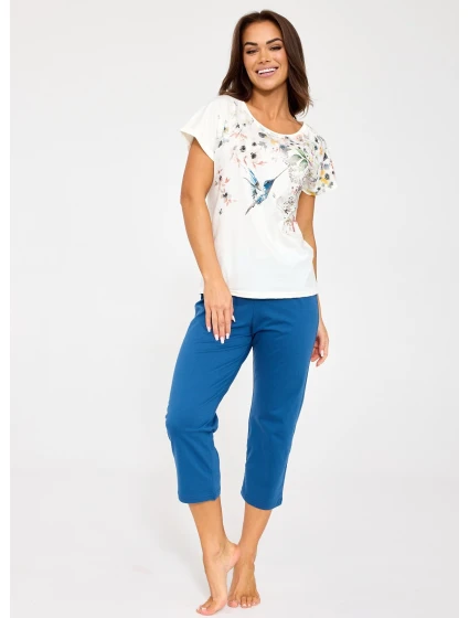 Pyžamo Cornette 369/345 Floris kr/r M-XL Pyžamo Cornette 369/345 Floris kr/r M-XL