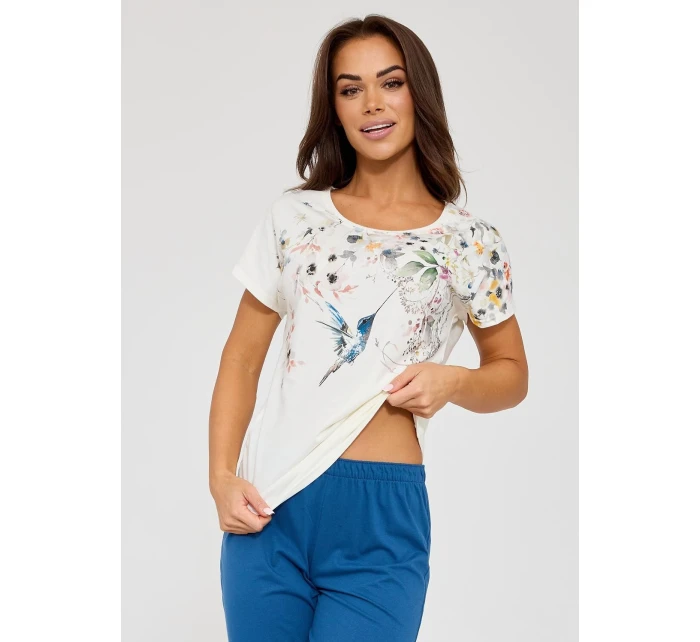 Pyžamo Cornette 369/345 Floris kr/r M-XL Pyžamo Cornette 369/345 Floris kr/r M-XL