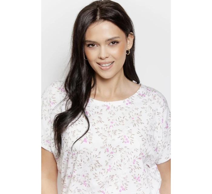 Pyžamo Taro 3562 Mariella kr/r 2XL-3XL W26 Pyžamo Taro 3562 Mariella kr/r 2XL-3XL W26