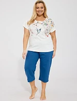 Pyžamo Cornette 369/345 Floris kr/r 3XL-5XL