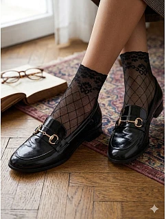 Noviti Ponožky SN034 Lace 36-41