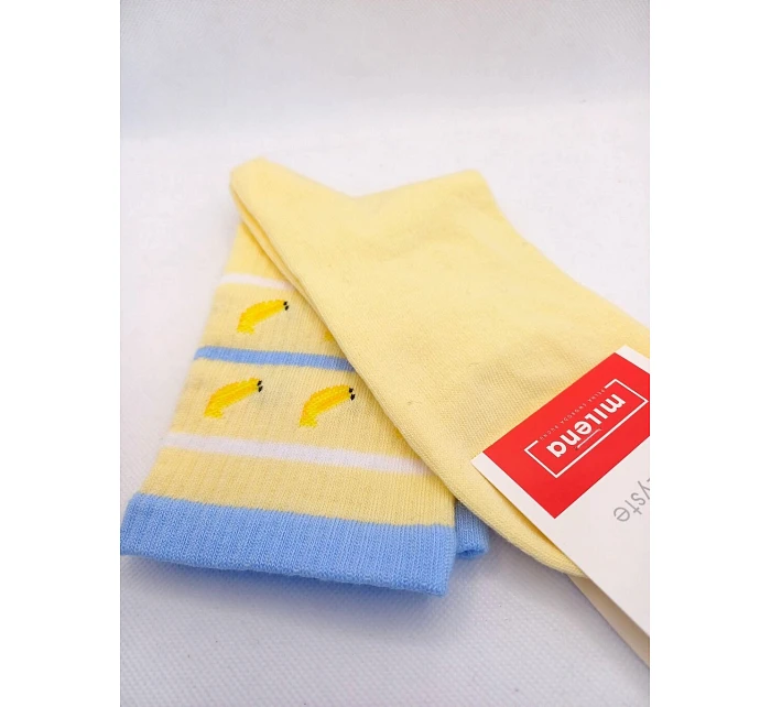 Milena ponožky 0200-234 Banány 37-41 Milena ponožky 0200-234 Banány 37-41