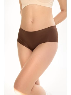 Julimex Čokoládové midi kalhotky S-XL