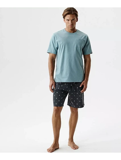 Pyžamo Atlantic NMP-402 kr/r S-2XL Pyžamo Atlantic NMP-402 kr/r S-2XL