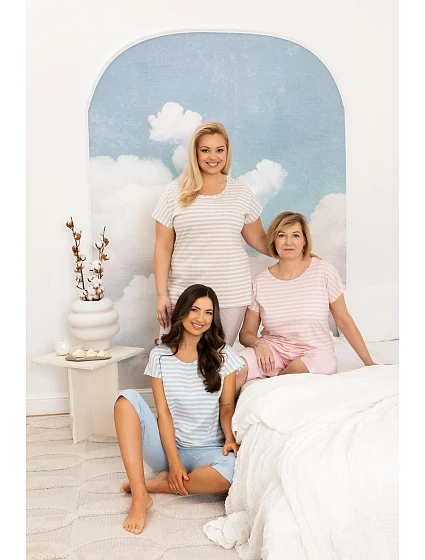 Pyžamo model 22110322 kr/r 2XL L26 - Regina