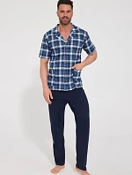 Pyžamo Cornette 318/62 cr/r 3XL-5XL pánské rozepínací