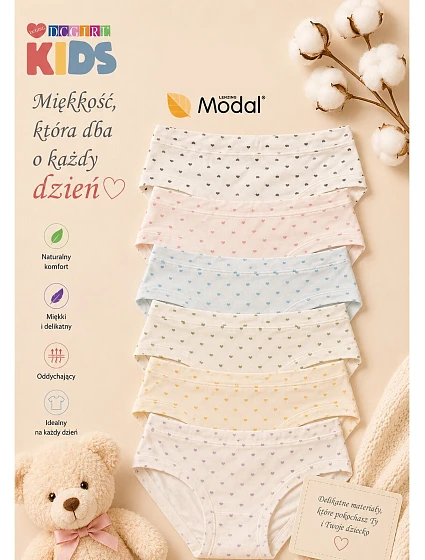 Figi DC Girl 6369 Dziecięce A'12 Figi DC Girl 6369 Dziecięce A'12