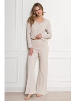 Pyžamo Leveza 1812 Yara, dlouhé rukávy, velikosti S–XL