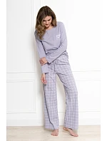 Pyžamo Leveza 1781 Laura, dlouhé rukávy, velikosti M–2XL