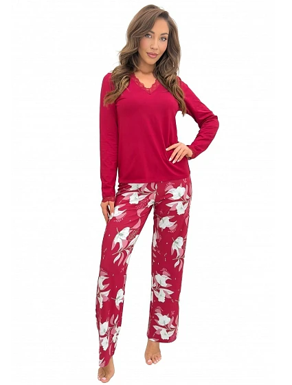 Pyžamo Donna Brigitte Long, délka rukávů S–2XL Pyžamo Donna Brigitte Long, délka rukávů S–2XL