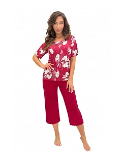 Pyžamo Donna Brigitte s 3/4 rukávy, velikosti M–2XL