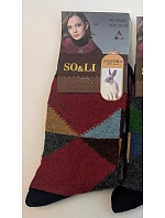 Ponožky WiK SO&LI 3002 vzor 57 Angora 35–42 Ponožky WiK SO&LI 3002 vzor 57 Angora 35–42