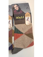 Ponožky WiK SO&LI 3002 vzor 57 Angora 35–42 Ponožky WiK SO&LI 3002 vzor 57 Angora 35–42