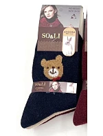 Ponožky WiK SO&LI 3002 vzor 59 Angora 35–42 Ponožky WiK SO&LI 3002 vzor 59 Angora 35–42