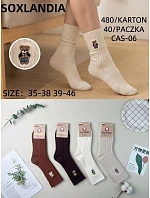 Ponožky WiK Soxlandia 3044 vzor 06 Kašmír 35–42