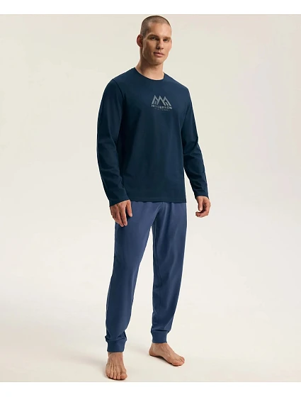 Pyžamo Henderson 45499 Fin, dlouhé rukávy, velikost M–3XL