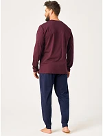 Pyžamo Key MNS 275 dlouhé rukávy M–2XL Pyžamo Key MNS 275 dlouhé rukávy M–2XL