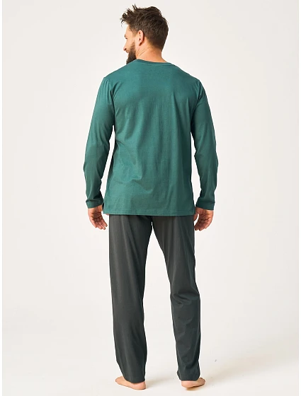Pyžamo MNS model 22362141 dlouhé rukávy M–2XL - Key Pyžamo MNS model 22362141 dlouhé rukávy M–2XL - Key