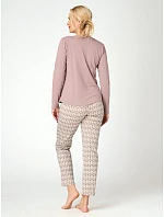 Pyžamo Key LNS 511 dlouhé rukávy 2XL–3XL