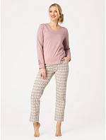 Pyžamo Key LNS 511 dlouhé rukávy 2XL–3XL