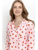 Pyžamo Taro 3628 Sorella, dlouhé rukávy, velikosti S–XL, rozepínací Pyžamo Taro 3628 Sorella, dlouhé rukávy, velikosti S–XL, rozepínací