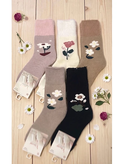 Ponožky WiK Xintao 3141 vzor 10 Merino 35–42