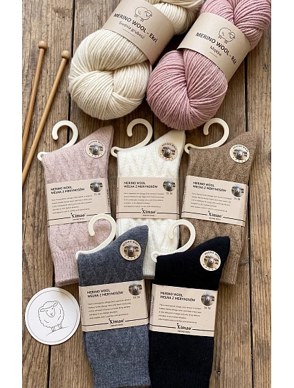 Ponožky WiK Xintao 3140 vzor 13 Merino 35–42 Ponožky WiK Xintao 3140 vzor 13 Merino 35–42