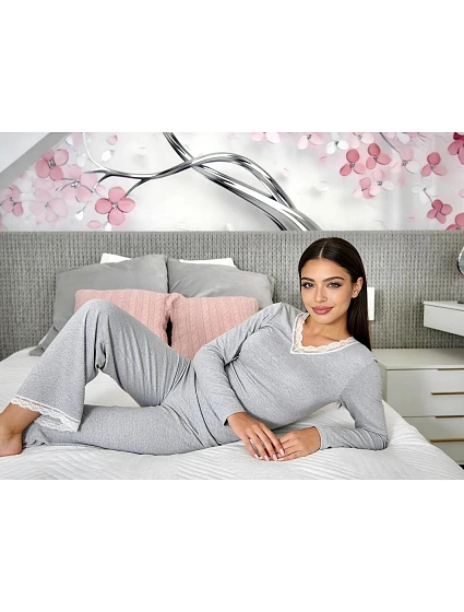 Pyžamo  délka rukávů S–XL model 22393717 - Donna