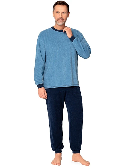 Piżama Martel 423 Edward III dł/r M-3XL frotte Piżama Martel 423 Edward III dł/r M-3XL frotte