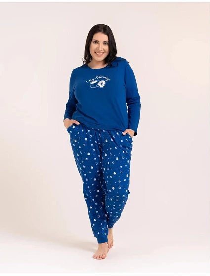 Piżama Moraj PDD4500-013 dł/r S-3XL Piżama Moraj PDD4500-013 dł/r S-3XL