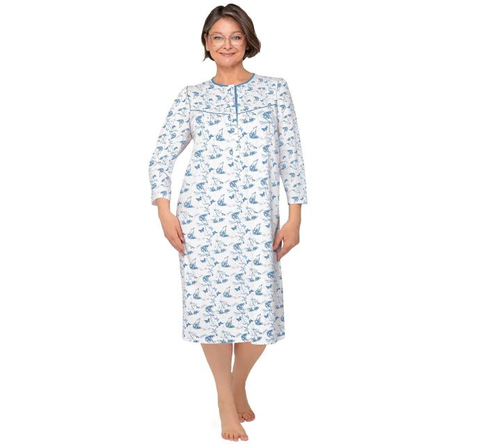 Dámská noční košile Martel Bogna II 204 dł/r M-2XL Dámská noční košile Martel Bogna II 204 dł/r M-2XL