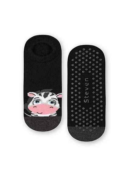 Dámské vzorované ponožky model 16207065 Frotte ABS 3540 - Steven