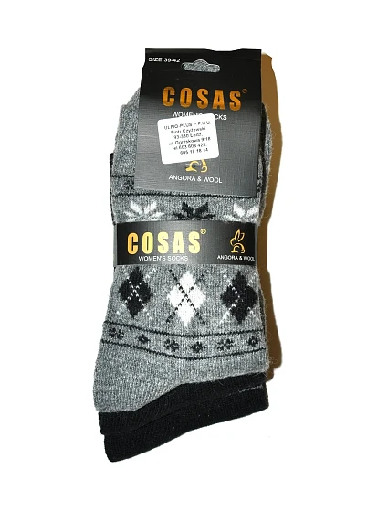 Dámské ponožky Cosas model 17796435 Angora A'3 - Ulpio