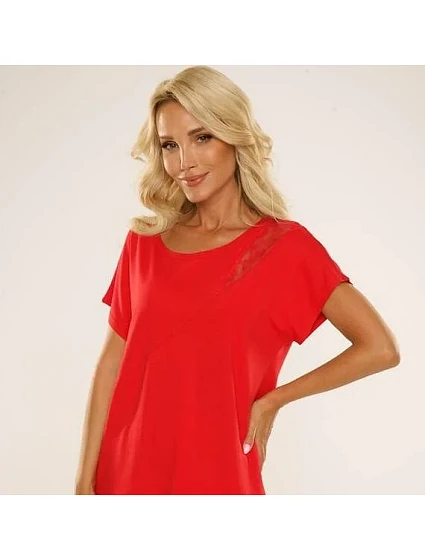 Dámská noční košile  kr/r 3XL4XL model 19446637 - De Lafense