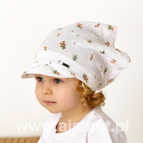 Dívčí čepice-šátek AJS 48-203