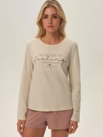 Henderson Dámské pyžamo 41868 Freja long/r S-2XL