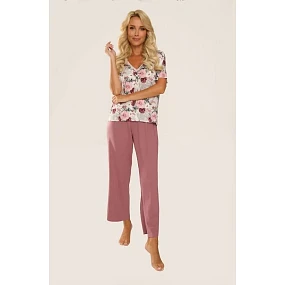 Pyžamo De Lafense 720 Finessa kr/r 3XL-4XL Pyžamo De Lafense 720 Finessa kr/r 3XL-4XL