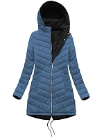 DWUSTRONNA DAMSKA KURTKA ZIMOWA Z KAPTUREM model 21241845 - MHM DWUSTRONNA DAMSKA KURTKA ZIMOWA Z KAPTUREM model 21241845 - MHM