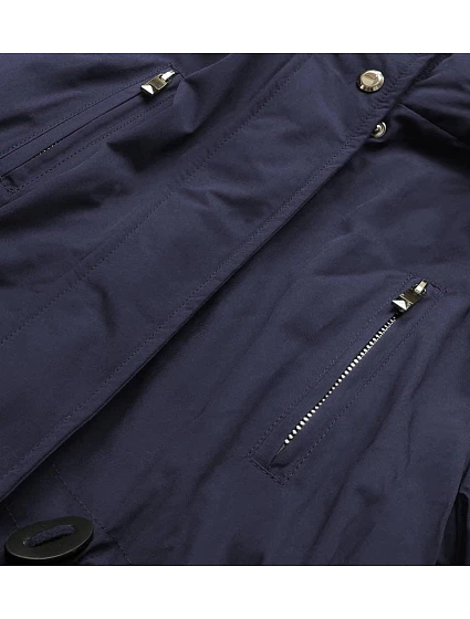 DWUSTRONNA DAMSKA KURTKA ZIMOWA Z KAPTUREM model 21241934 - MHM